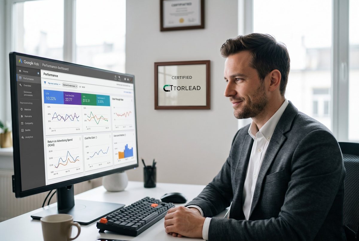 PPC Google Ads campaign performance and ROAS optimization