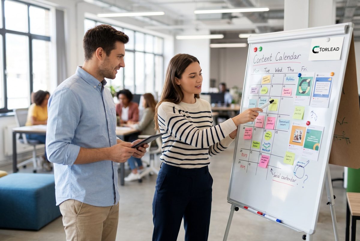 Social media marketing strategy and content planning